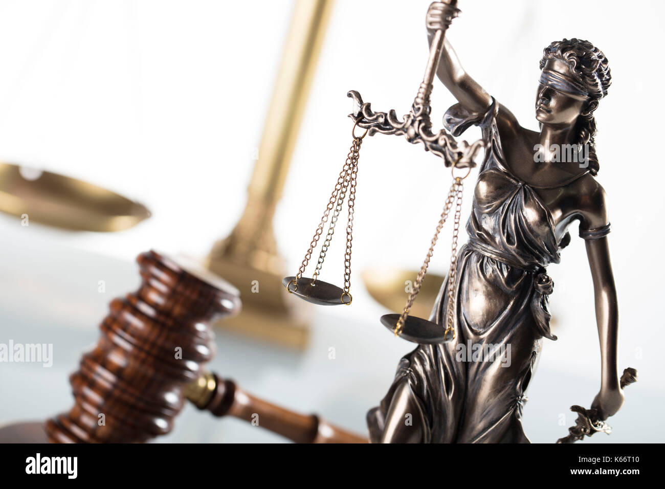 Gesetz Konzept. Gesetz Symbole isoliert. Stockfoto