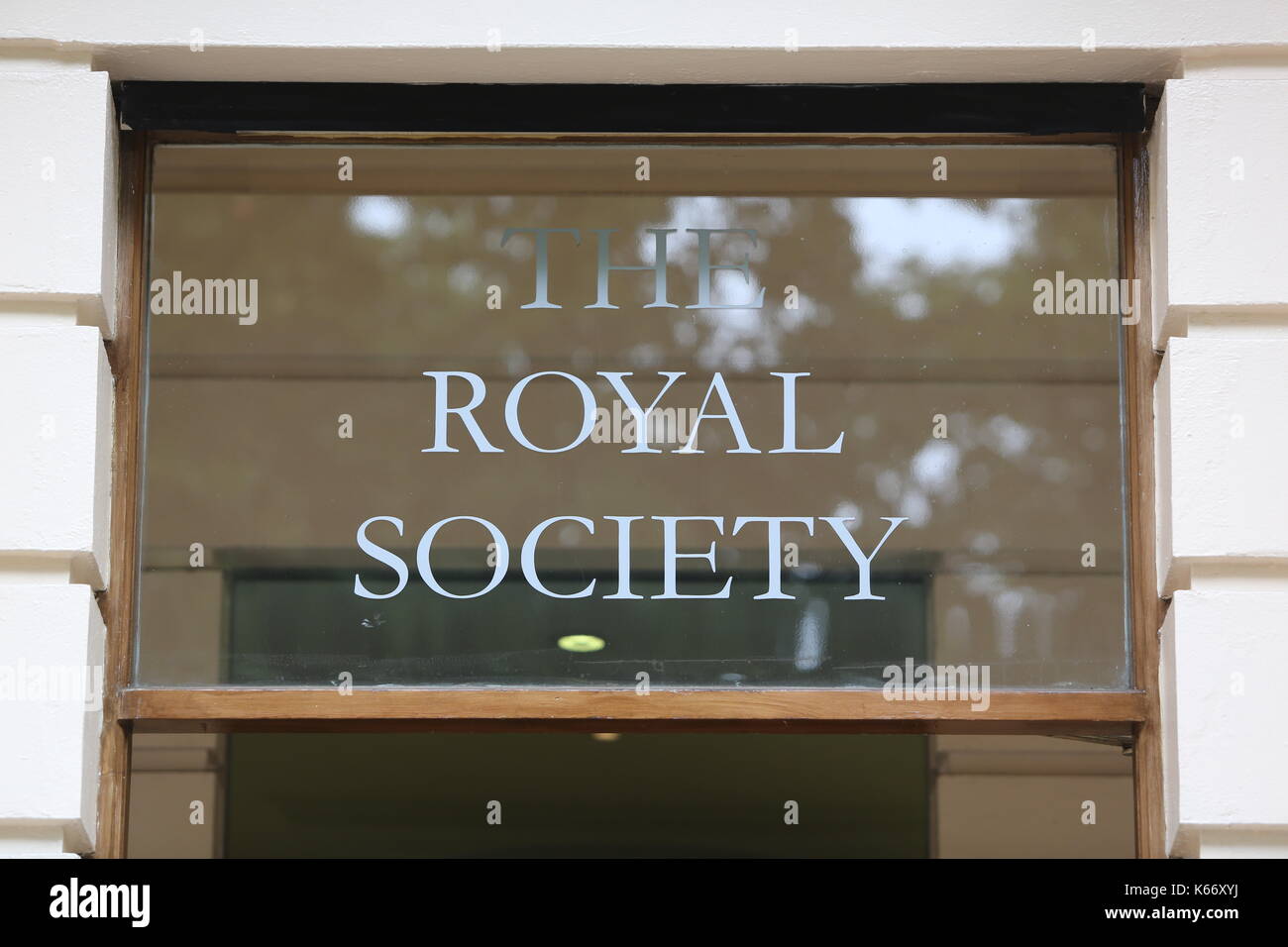 Die Royal Society in London Stockfoto