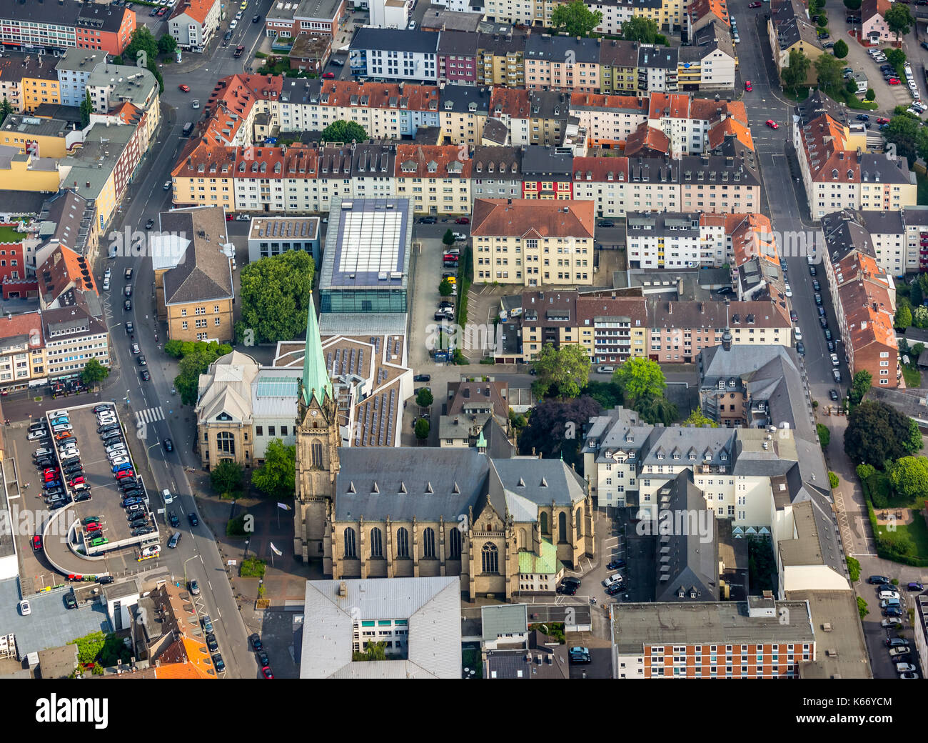 St. Marien Kirche, Kunst Quartier mit Karl ErnstOsthaus Museum und
