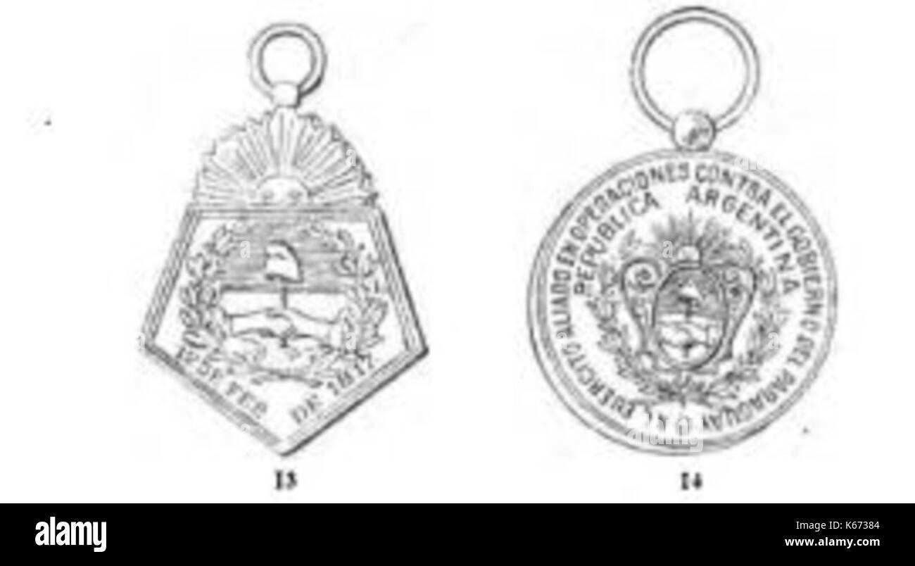 Colores nacionales 16. Stockfoto