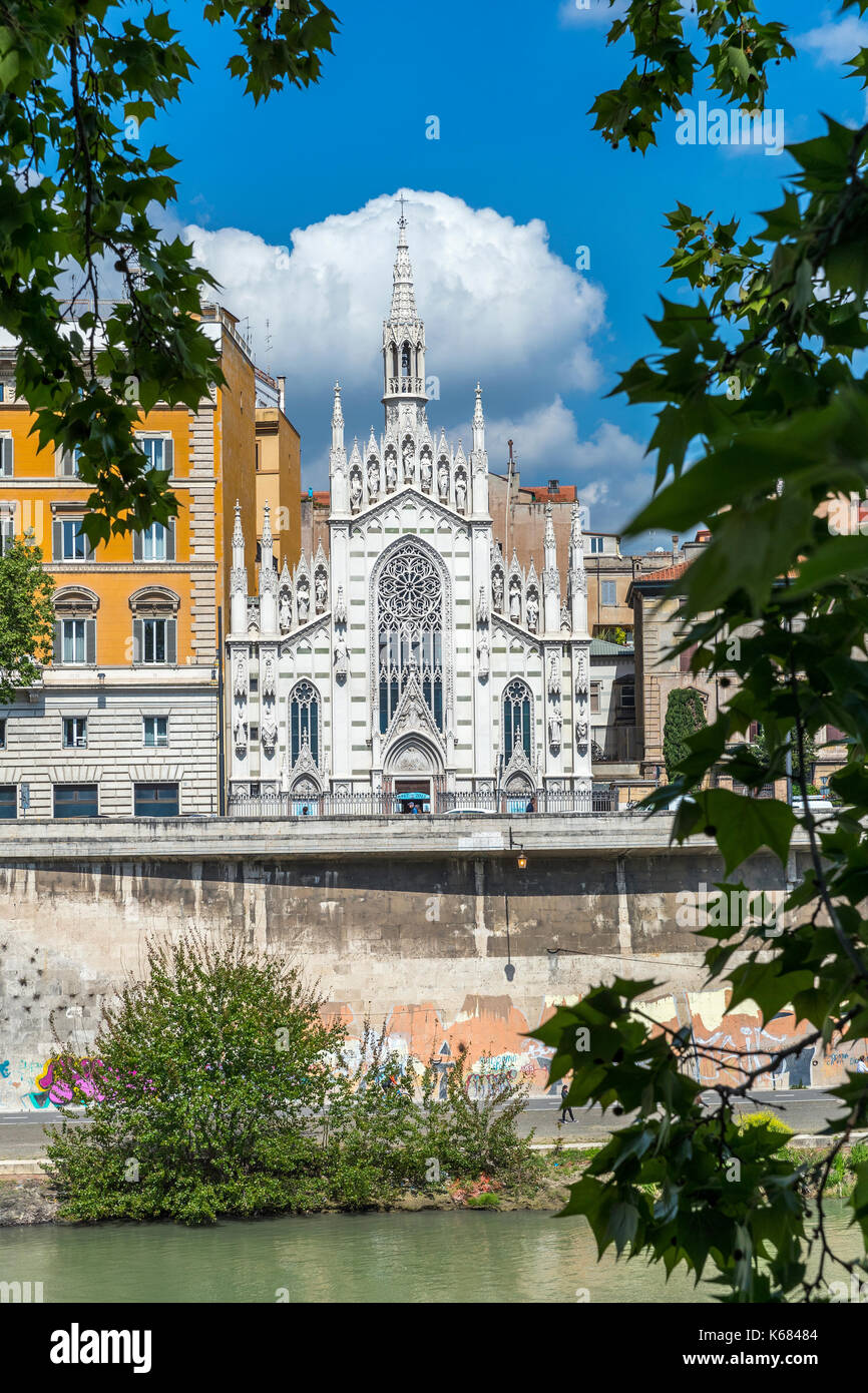 Chiesa del Sacro Cuore del Suffragio, Rom, Latium, Italien, Europa. Stockfoto