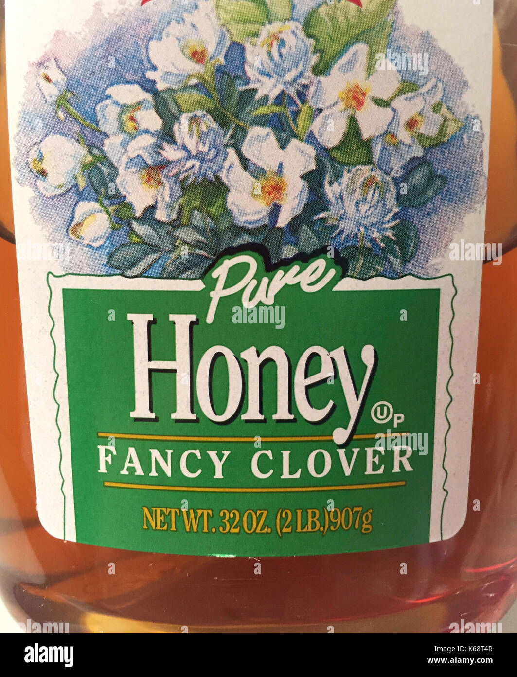 Honig Produkt für Verkauf, USA Stockfoto