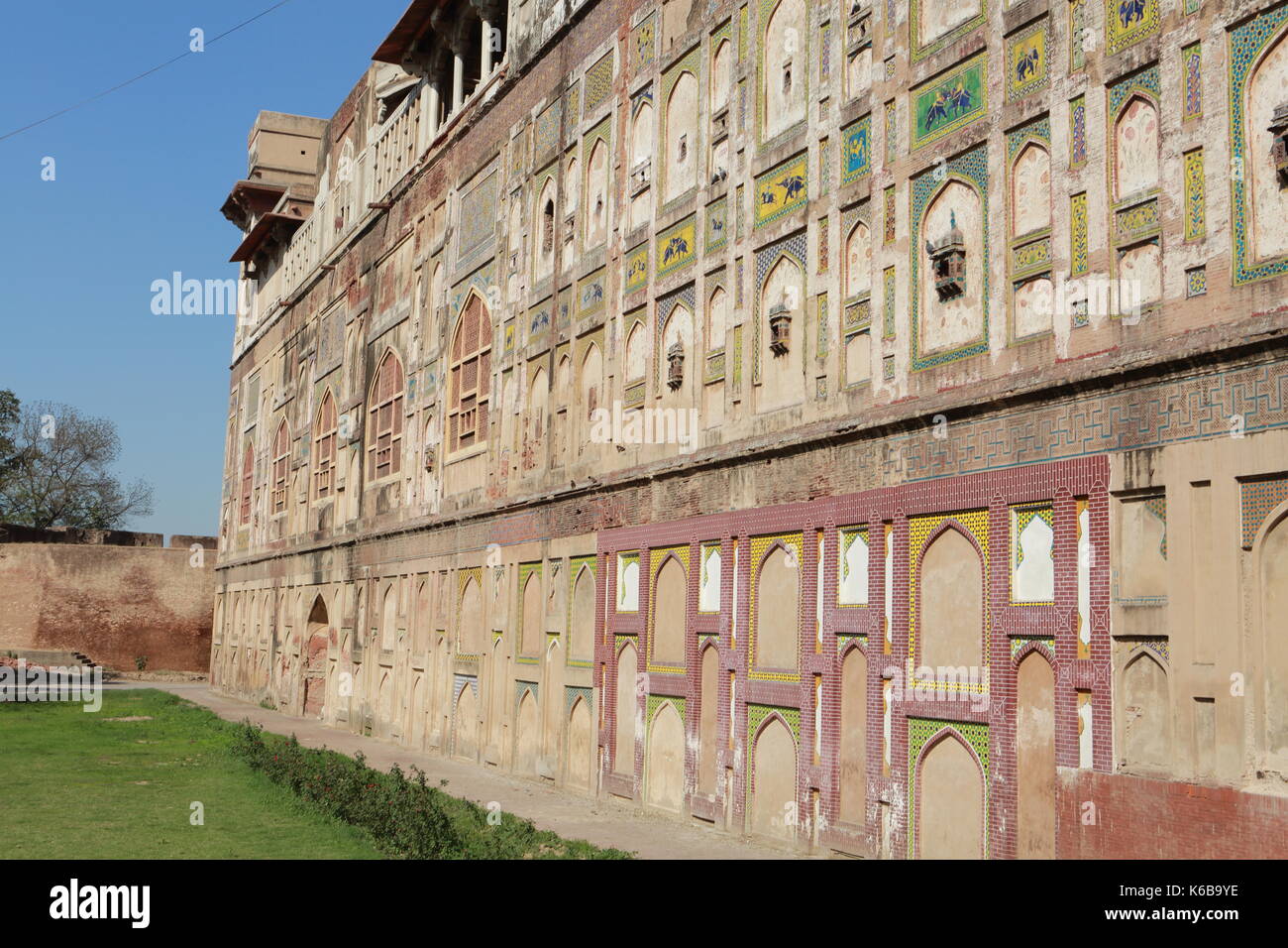 Lahore Fort, Lahore, Punjab, Pakistan. Stockfoto