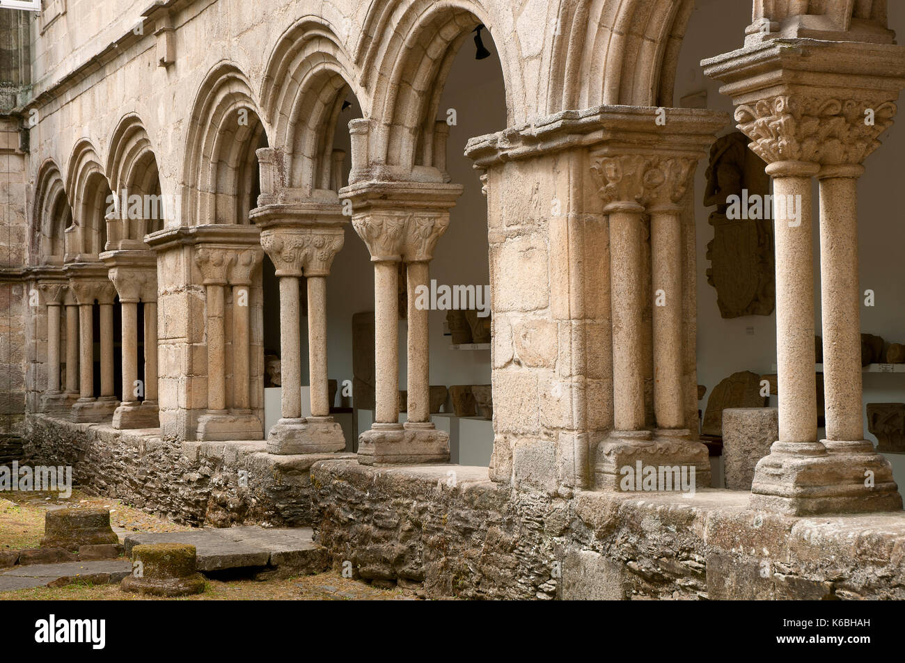 Provincial Museum - Kloster, Lugo, Region Galizien, Spanien, Europa Stockfoto