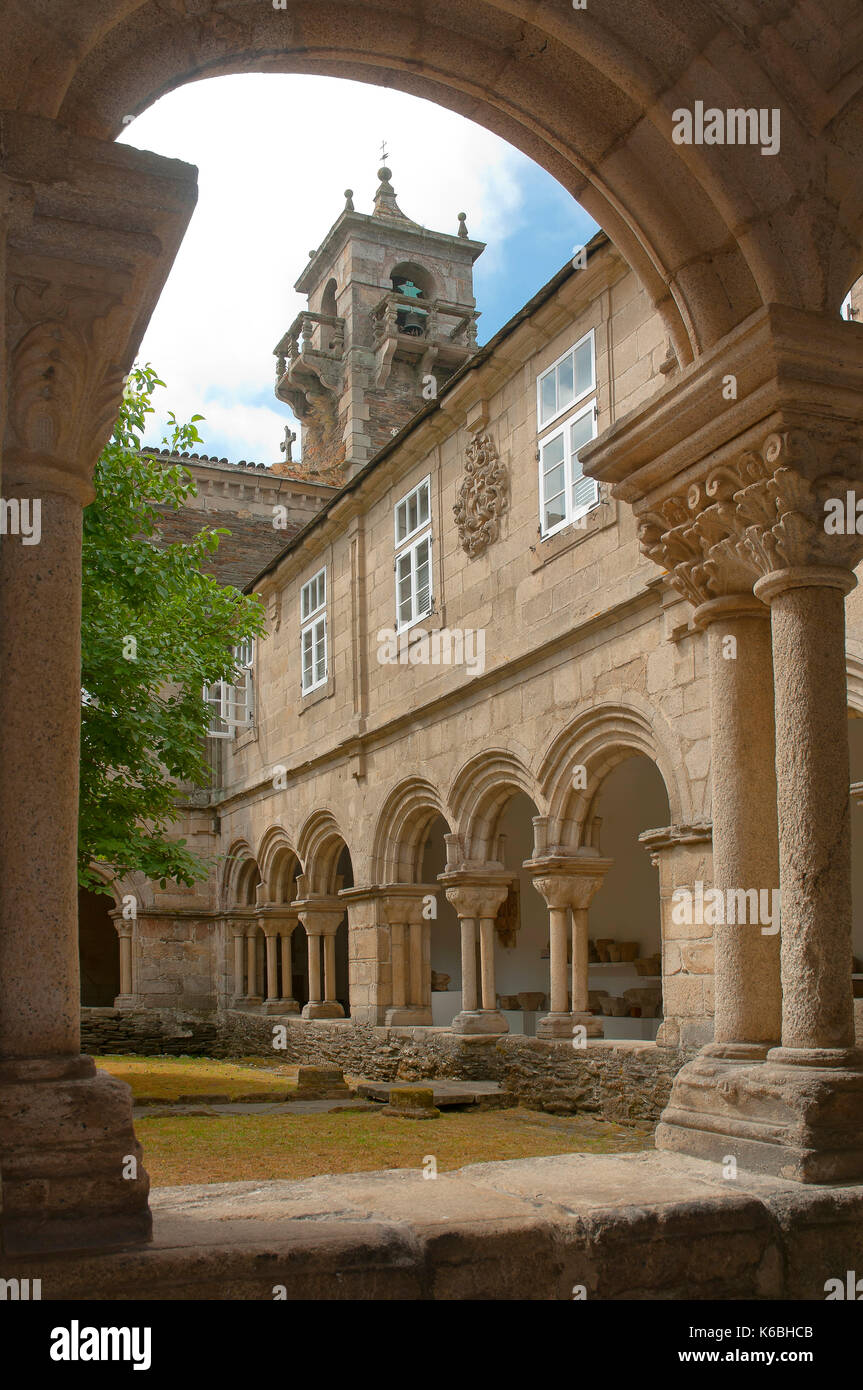 Provincial Museum - Kloster, Lugo, Region Galizien, Spanien, Europa Stockfoto