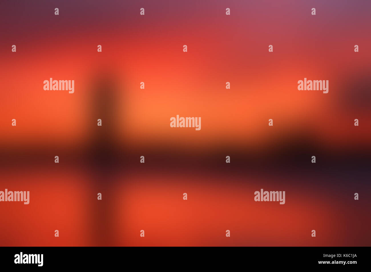 Orange Abstract blur bokeh Hintergrund Stockfoto