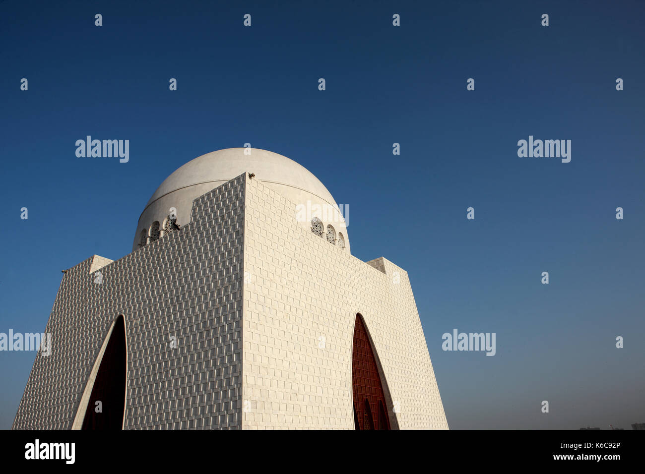 Grab von Muhammad Ali Jinnah, Karachi, Pakistan. Stockfoto