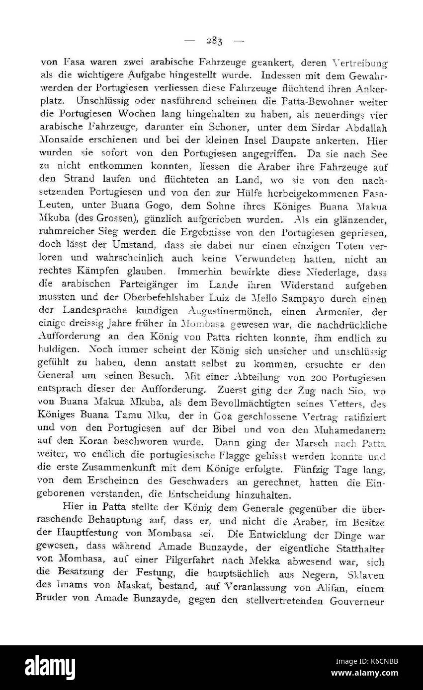 Sterben Portugiesenzeit (Strandes) 317 Stockfoto