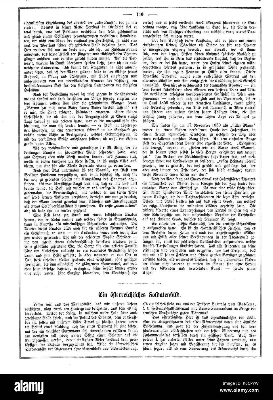 Die Gartenlaube (1864) 170 Stockfoto