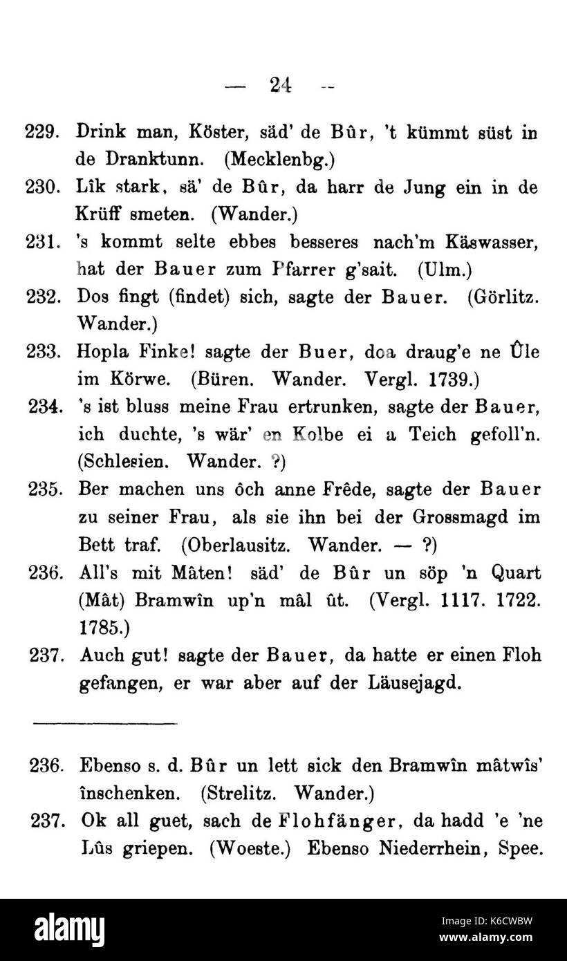 De Wie das Volk spricht (Hoefer) 029 Stockfoto