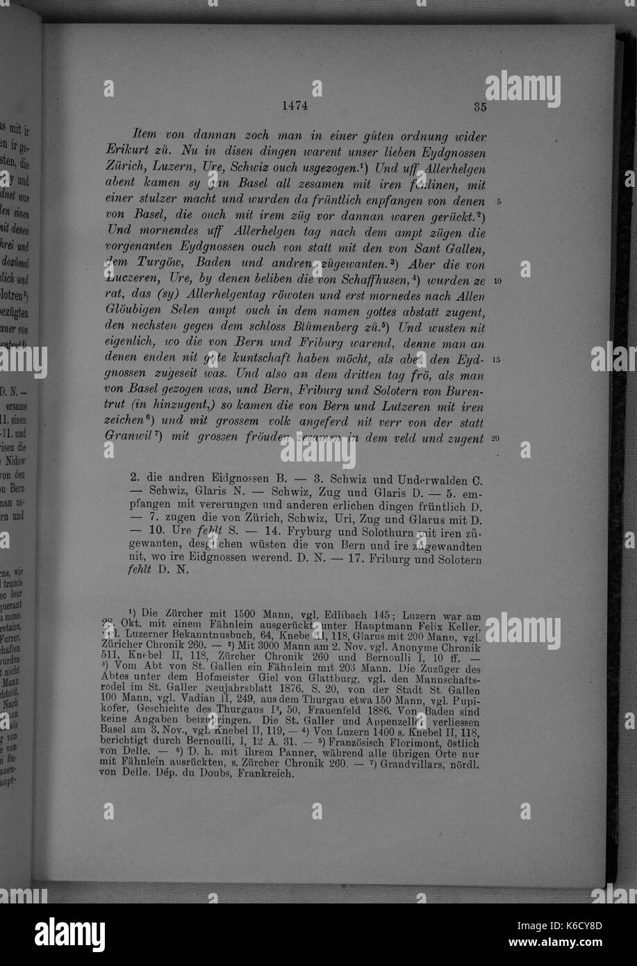 (Burgunderkriege Molsheim) 035 Stockfoto