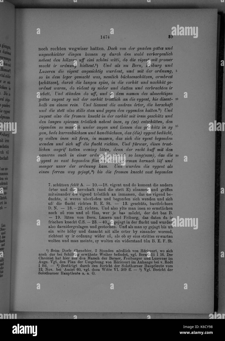 (Burgunderkriege Molsheim) 039 Stockfoto