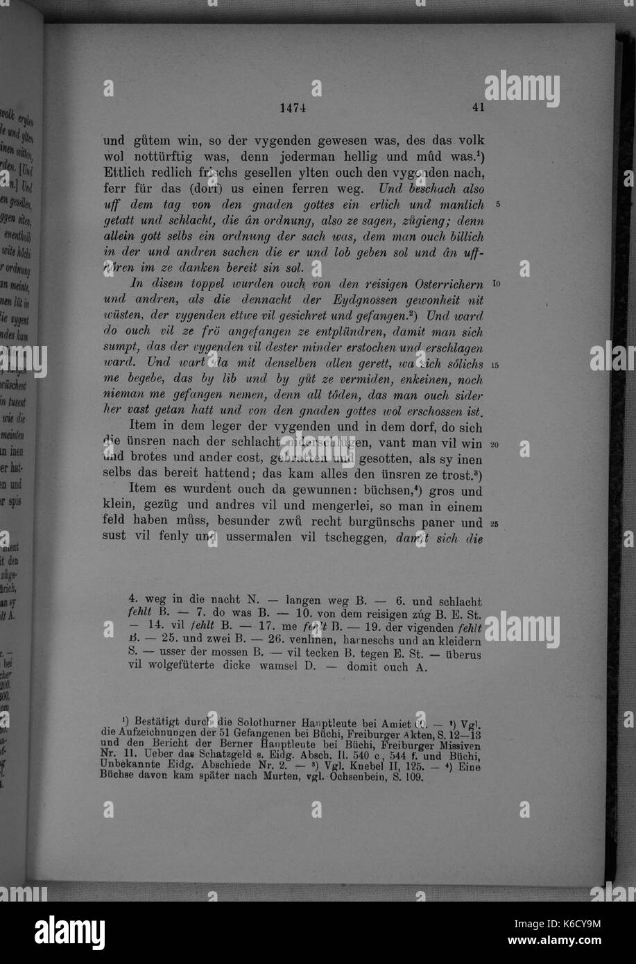 (Burgunderkriege Molsheim) 041 Stockfoto