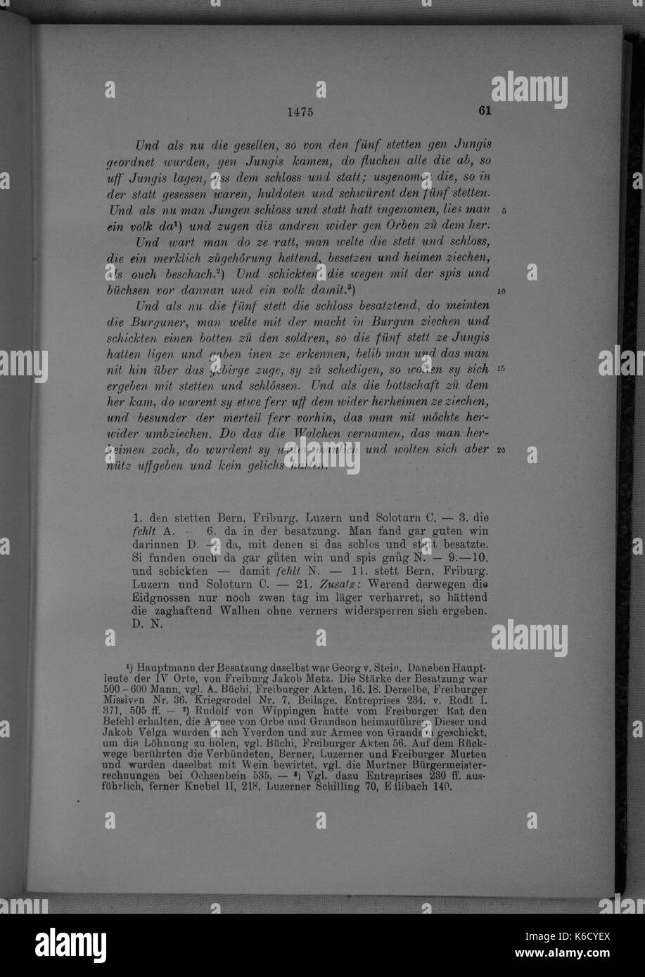 (Burgunderkriege Molsheim) 061 Stockfoto