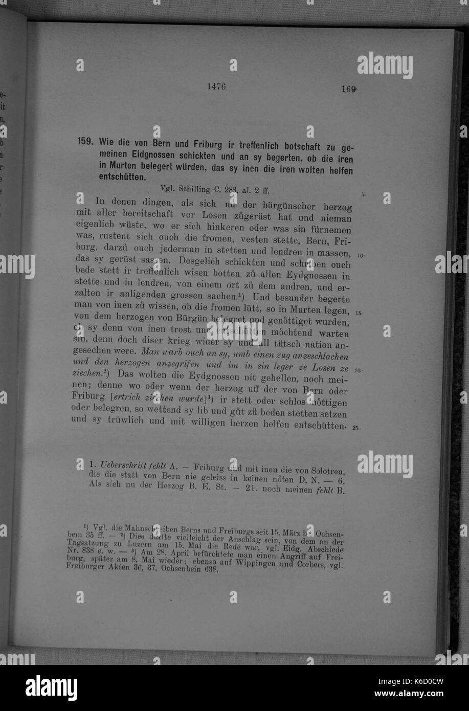 (Burgunderkriege Molsheim) 169 Stockfoto