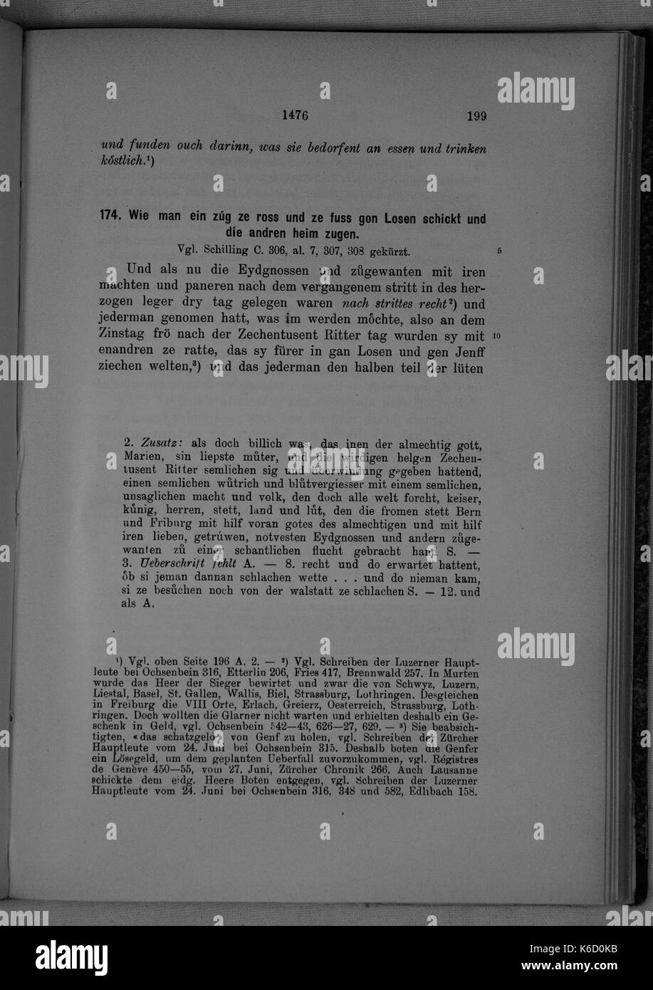 (Burgunderkriege Molsheim) 199 Stockfoto