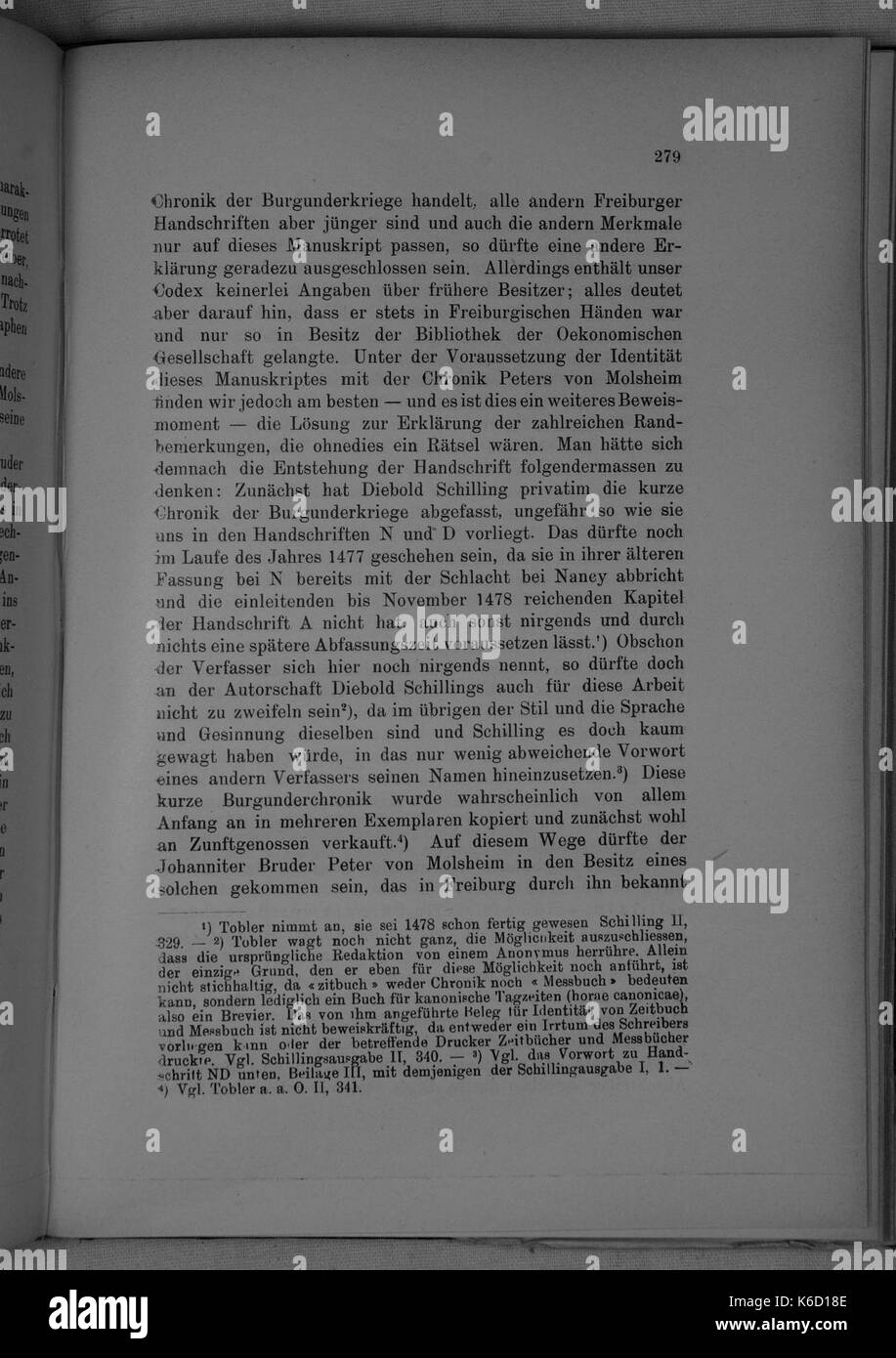 (Burgunderkriege Molsheim) 279 Stockfoto