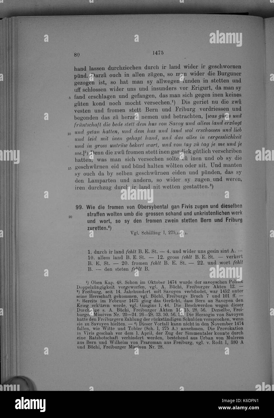 (Burgunderkriege Molsheim) 080 Stockfoto