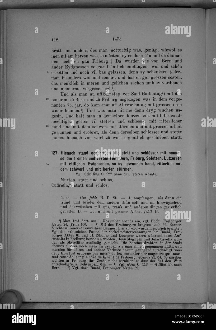 (Burgunderkriege Molsheim) 112 Stockfoto