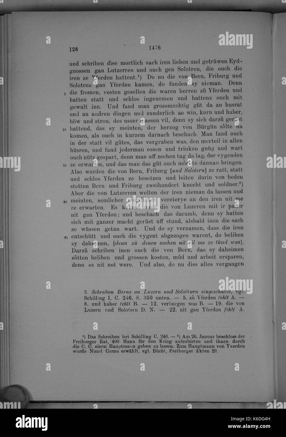 (Burgunderkriege Molsheim) 128 Stockfoto