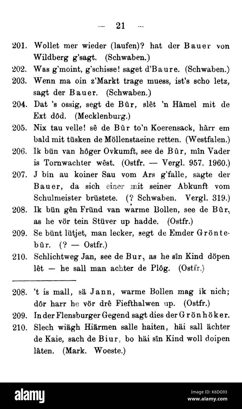 De Wie das Volk spricht (Hoefer) 026 Stockfoto