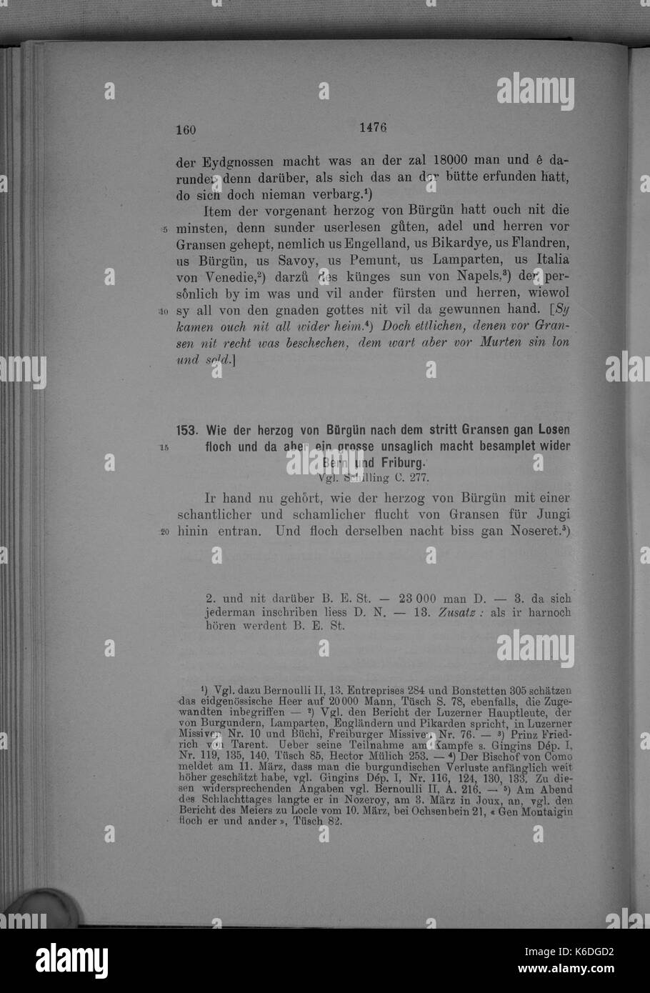 (Burgunderkriege Molsheim) 160 Stockfoto