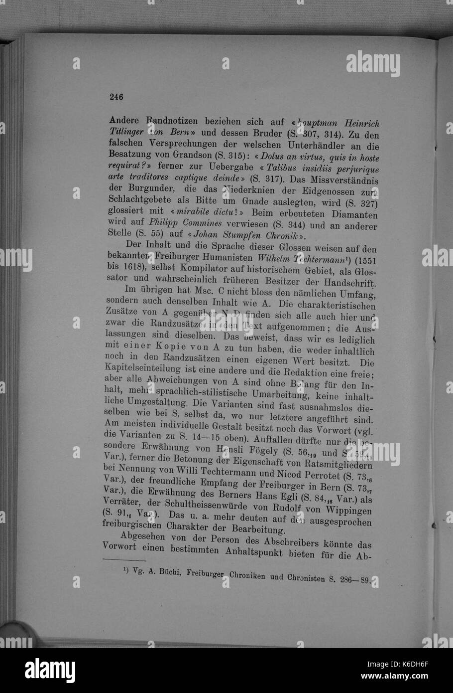 (Burgunderkriege Molsheim) 246 Stockfoto