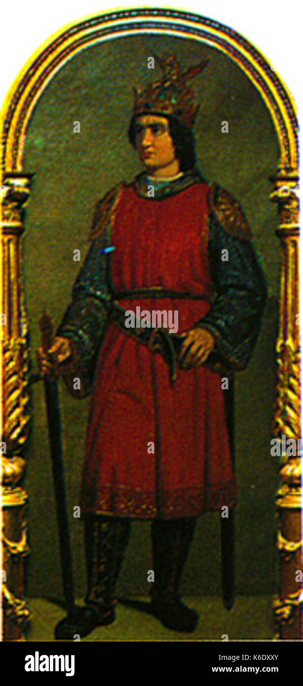 Karl II. von Navarra Stockfoto