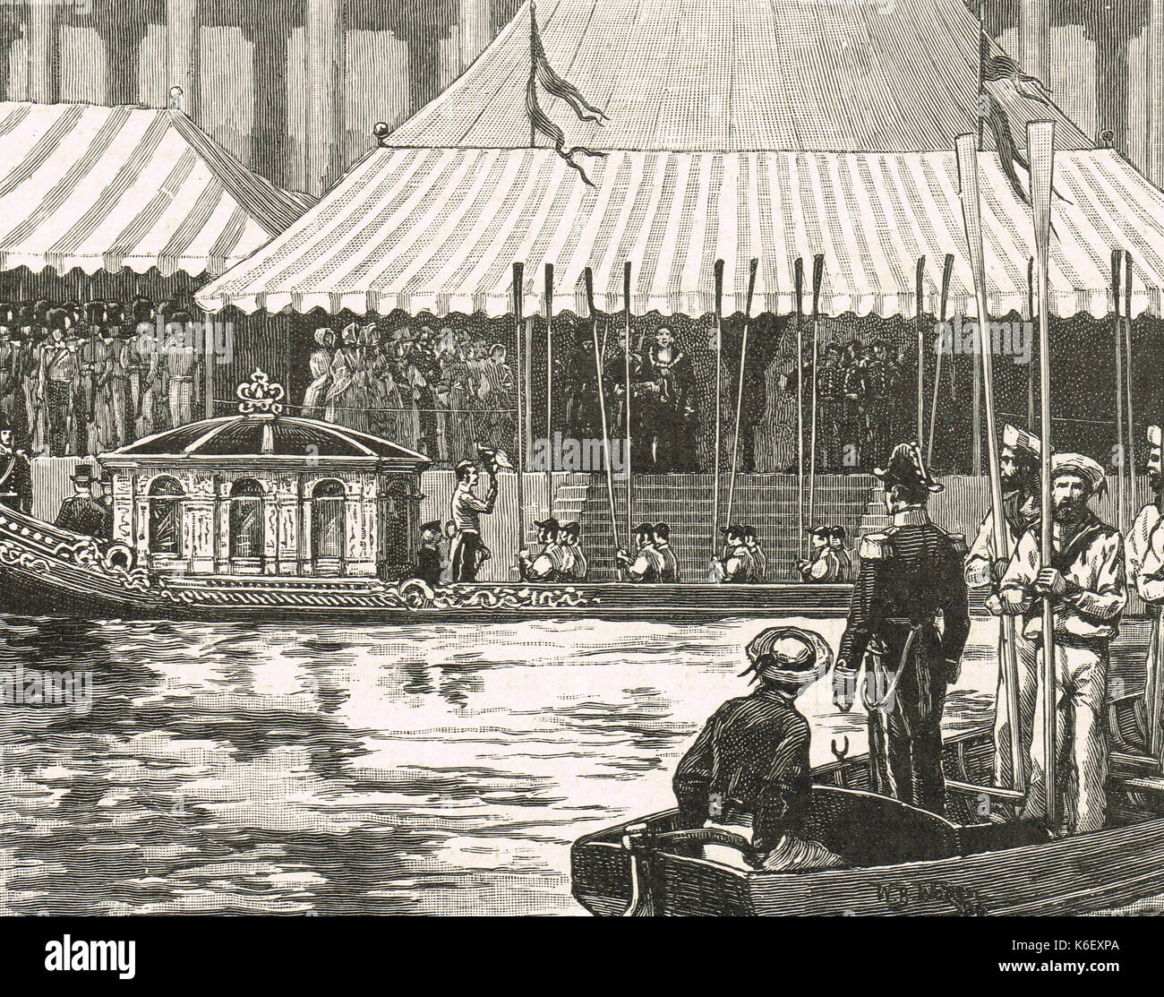 Eröffnung der London Kohle Austausch von Prinz Albert, 30. Oktober 1849 Stockfoto
