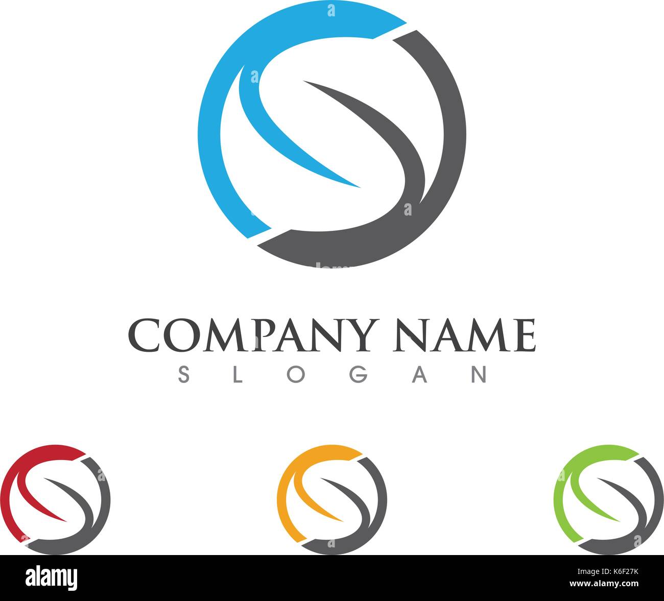 Business corporate S schreiben Logo Design Vector Stock Vektor