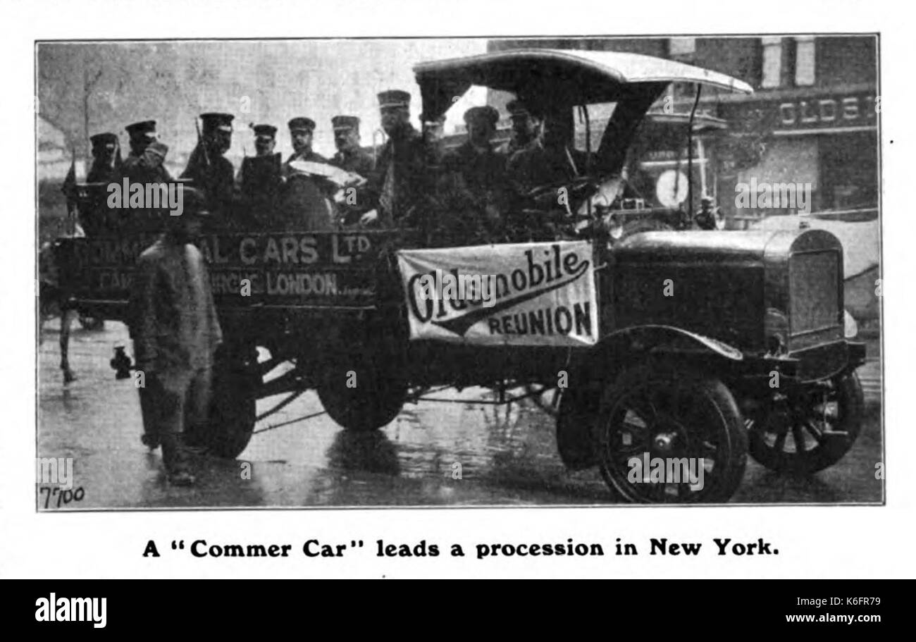 Commer in New York 1910 (7/8) Stockfoto