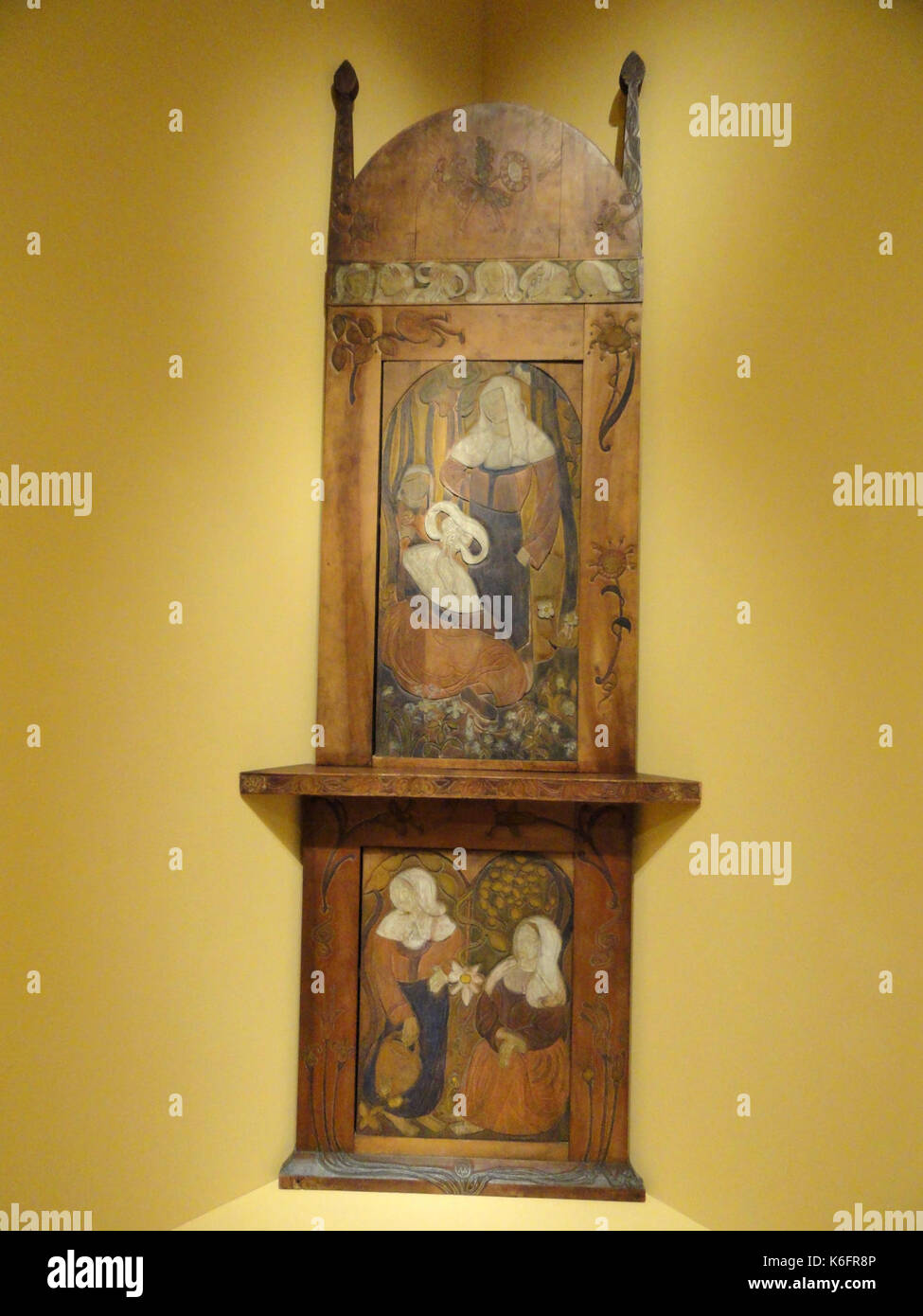 Ecke Cabinet, Emile Bernard Indianapolis Museum für Kunst DSC 00653 Stockfoto