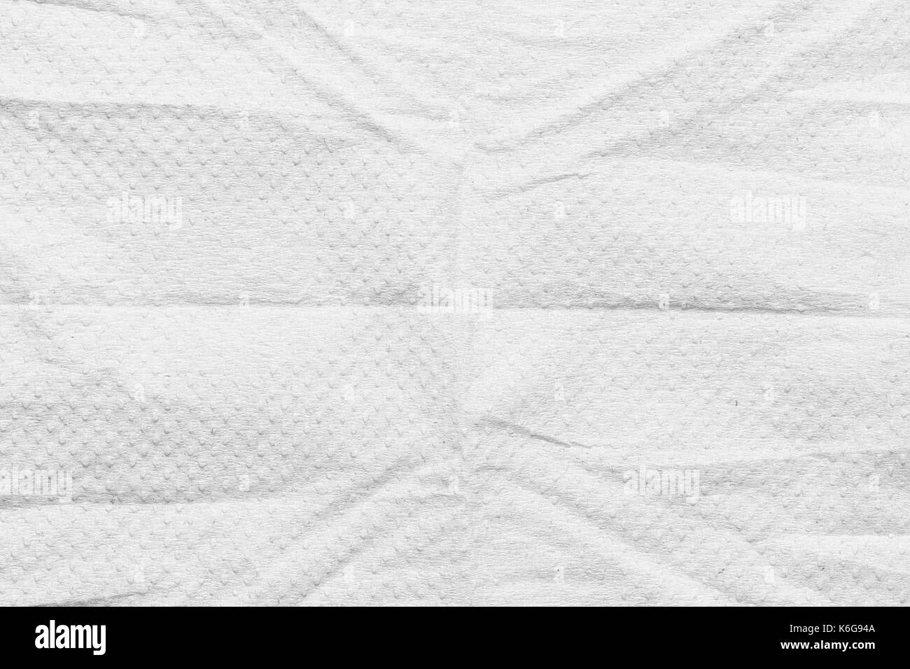 Weiße Gewebeoberfläche für die Gestaltung Textur Hintergrund. Stockfoto