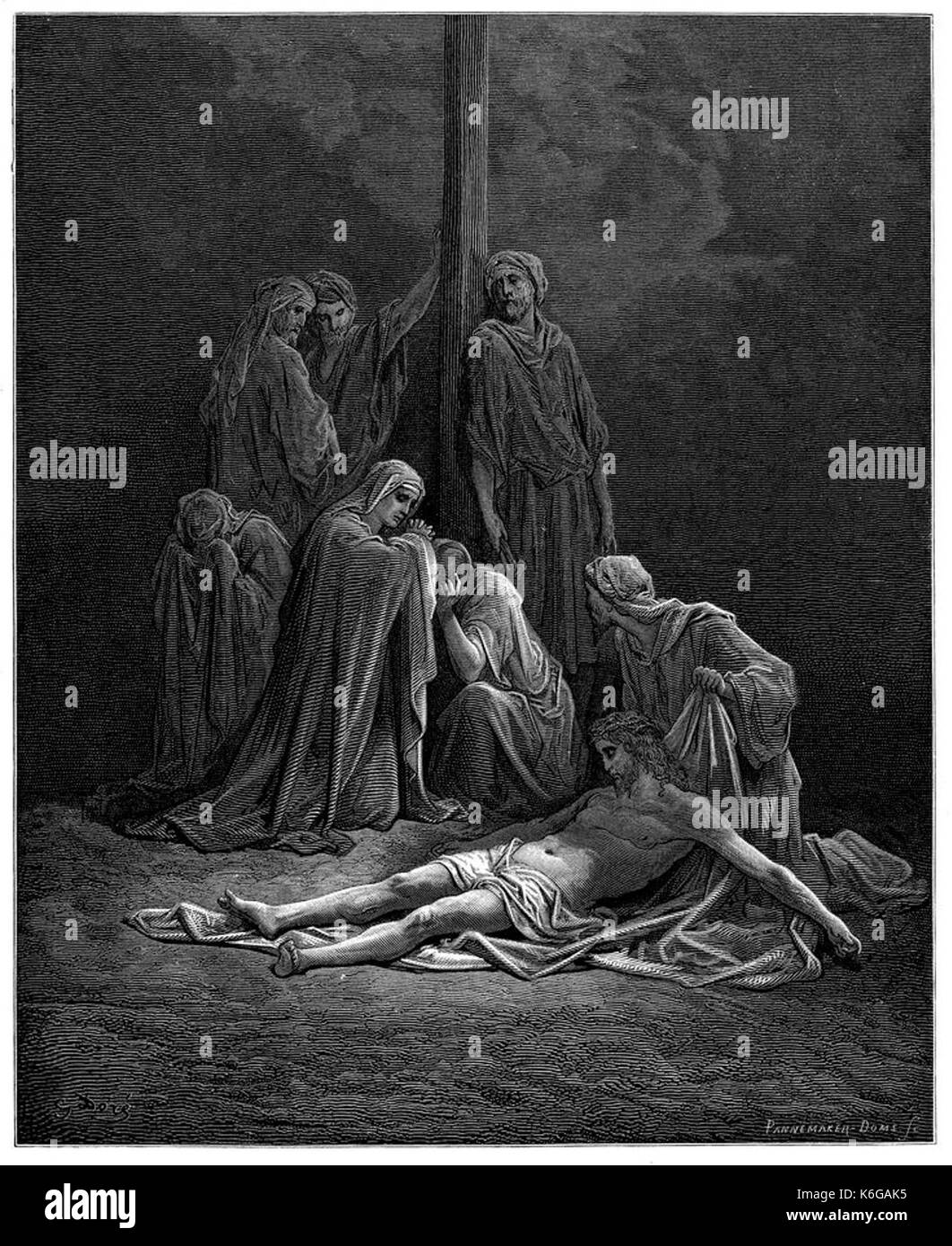 DoreTheDeadchrist Stockfoto