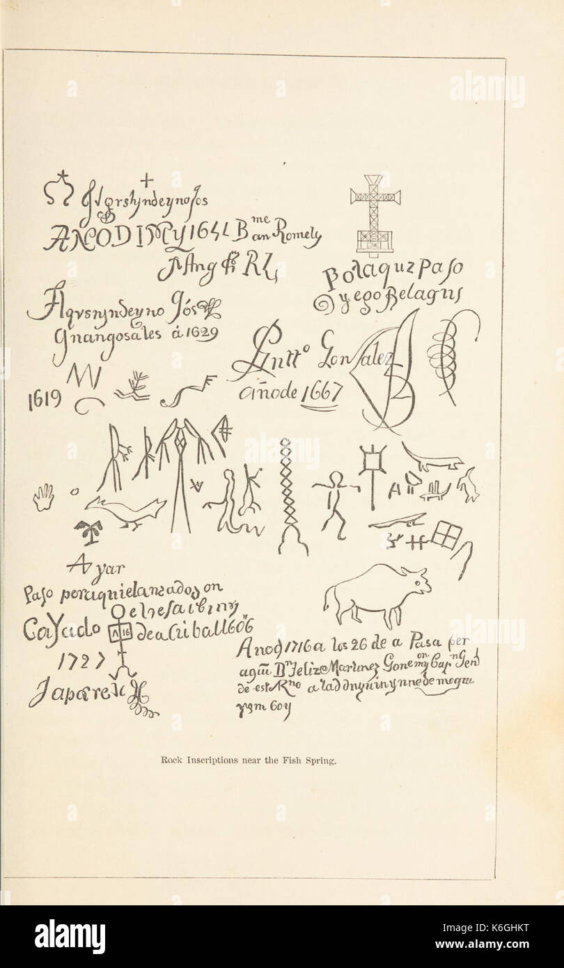 Tagebuch einer Reise vom Mississippi nach den Küsten der Südsee mit einer Regierung der Vereinigten Staaten expedition BHL 46261948 Stockfoto