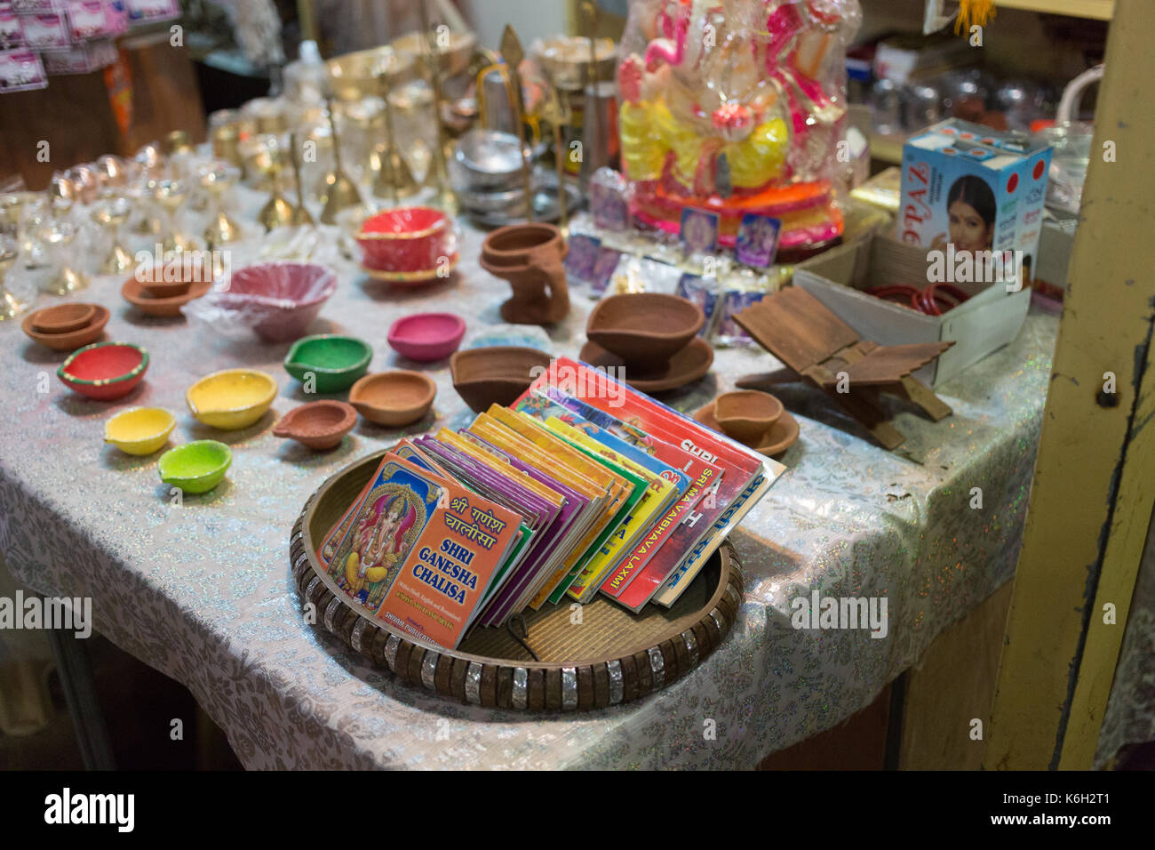 Zentrale Flacq Sonntag shopping Markt, Mauritius Stockfoto