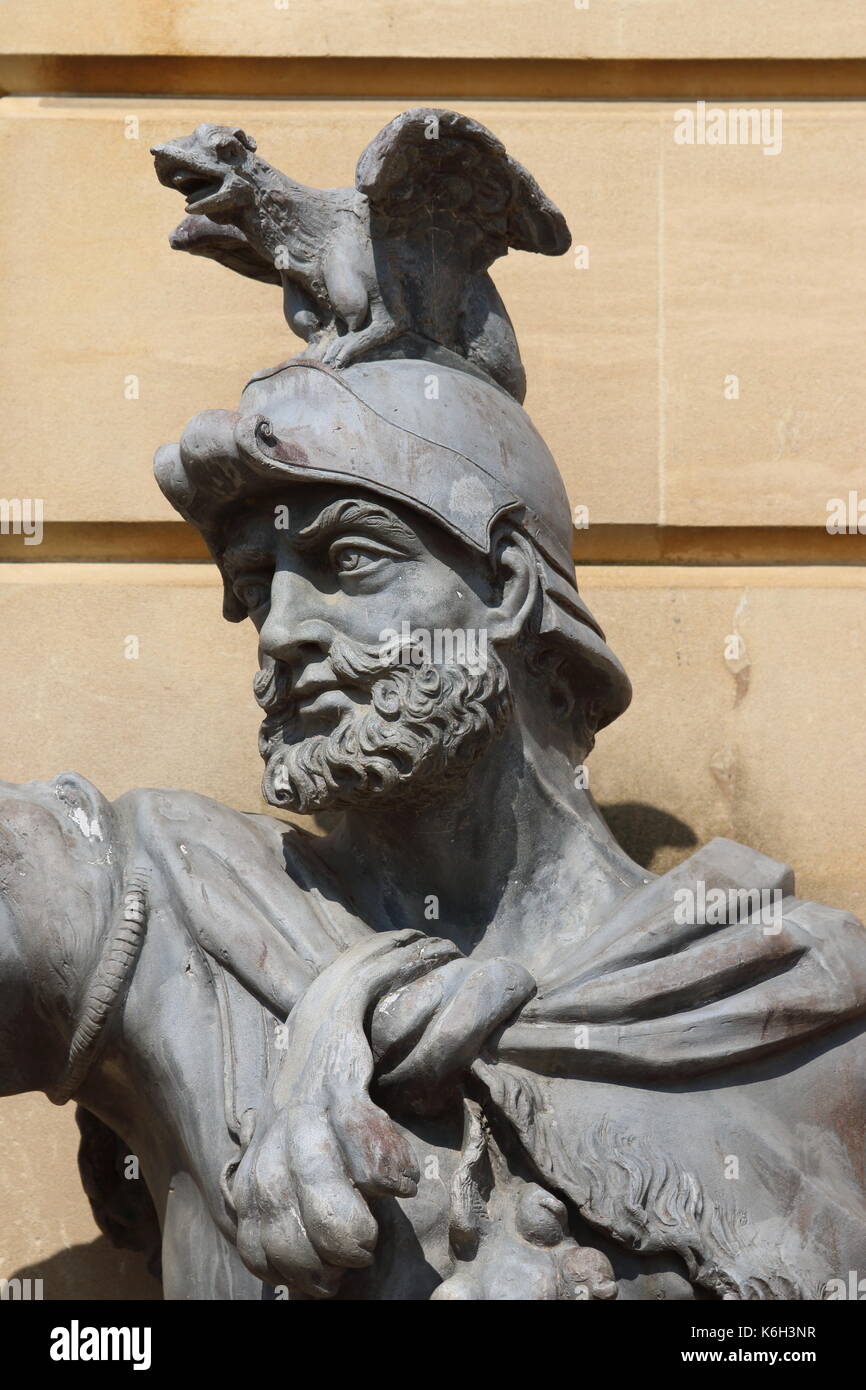 Statue im Hampton Court Palace Stockfoto