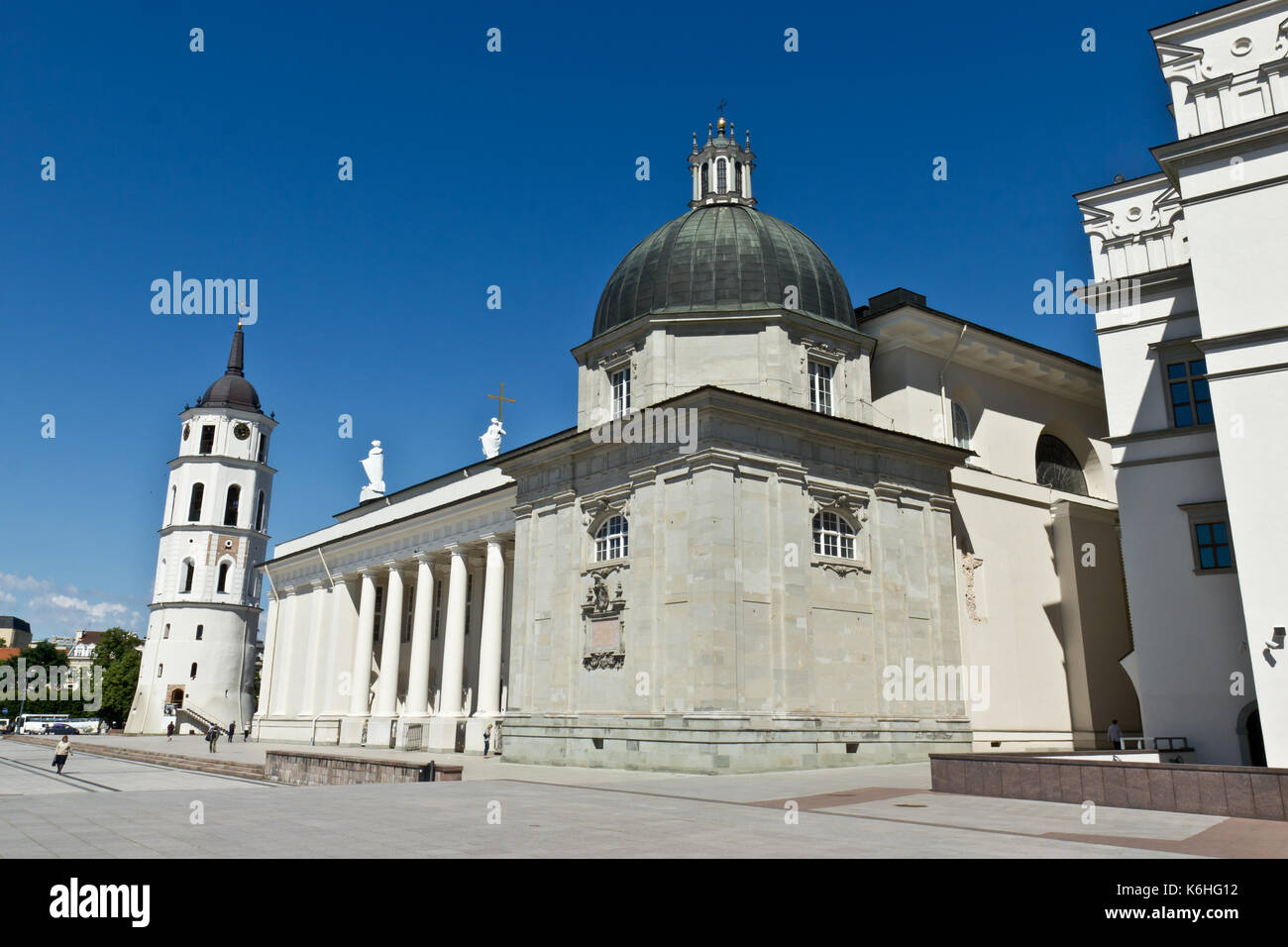 Vilnius Kathedrale, Litauen Stockfoto