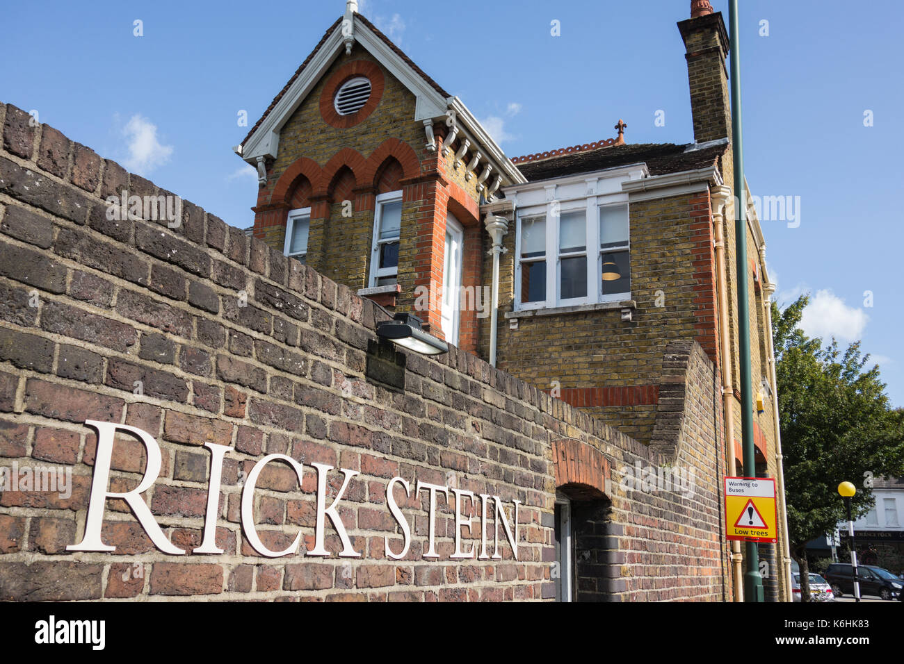 Rick Stein Restaurant, Tideway Hof, 125 Mortlake High Street, London, SW14, Großbritannien Stockfoto