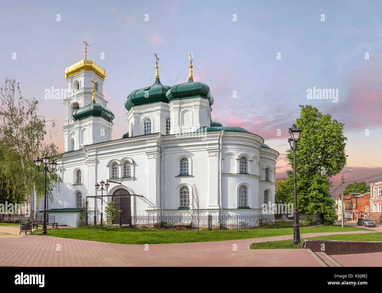 Die Himmelfahrt Kirche. Nischni Nowgorod, Russland. Stockfoto
