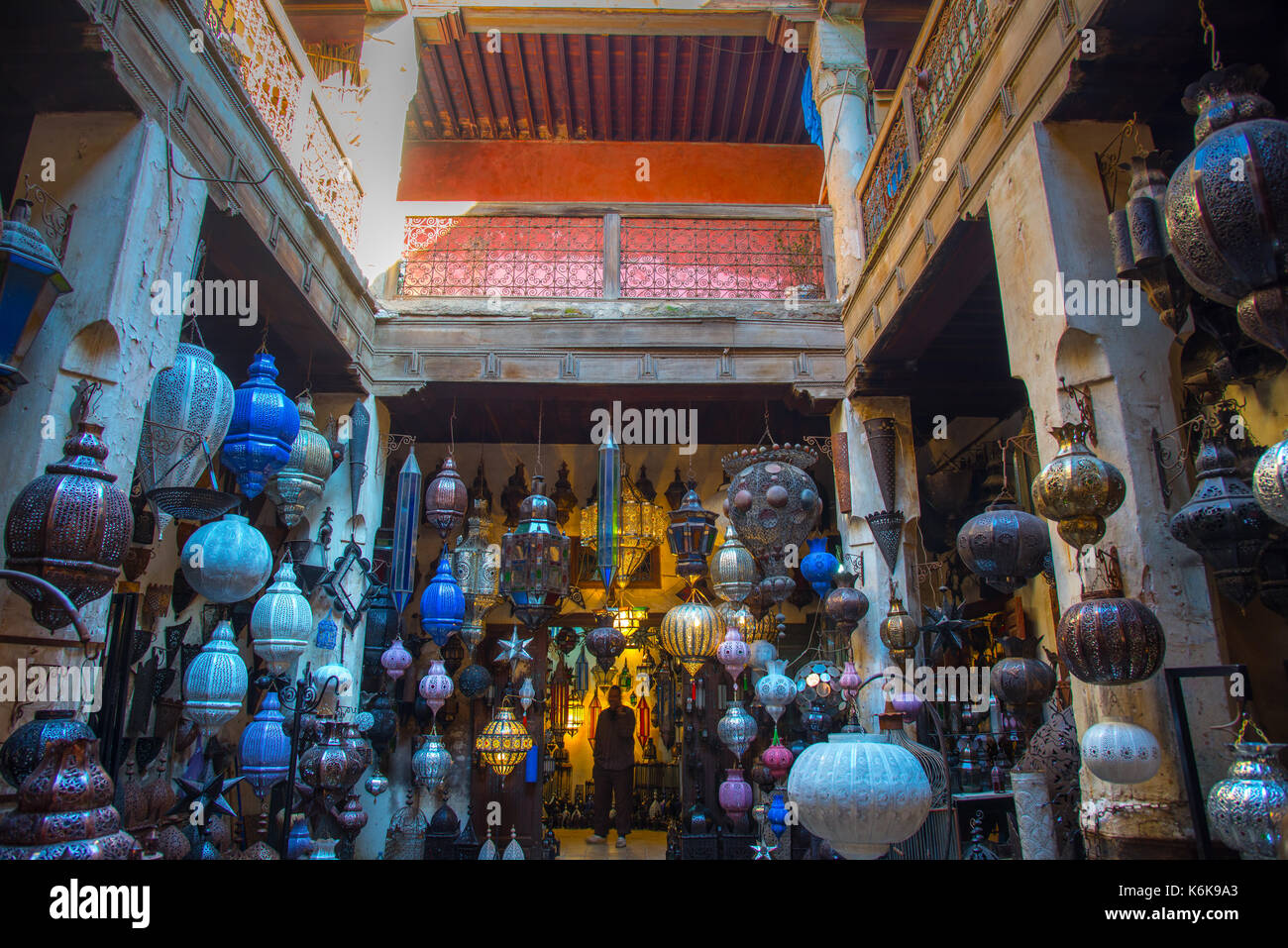 Djemaa el Fna, Marrakech, Maroc Stockfoto