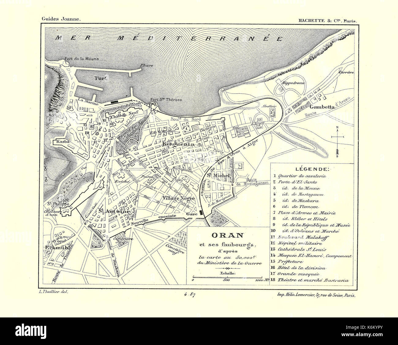 Vintage oran karte Fotos und Bildmaterial in hoher Auflösung Alamy