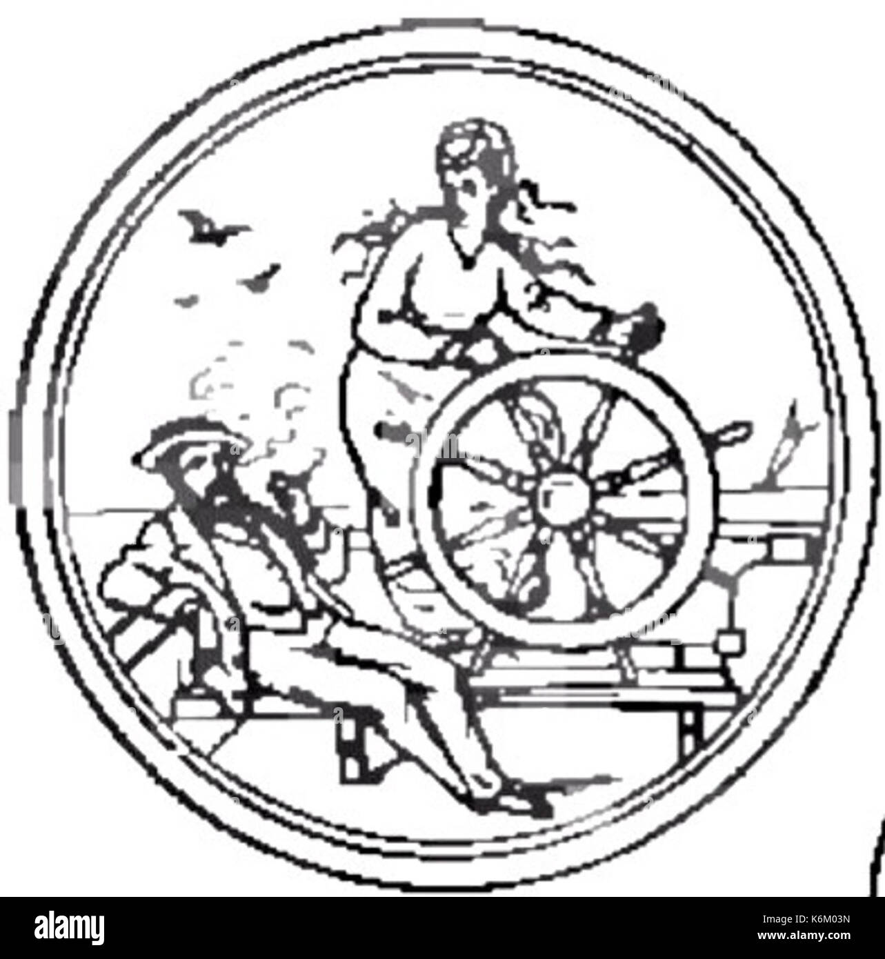 Co-operative housekeepingtitle Stockfoto