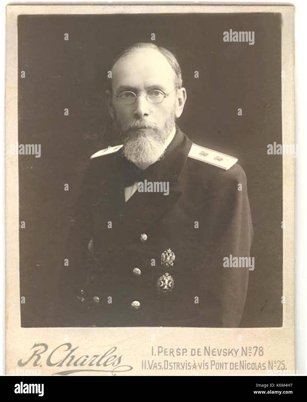 Christopher Christian Johann von Roloffs, Ritter Stockfoto