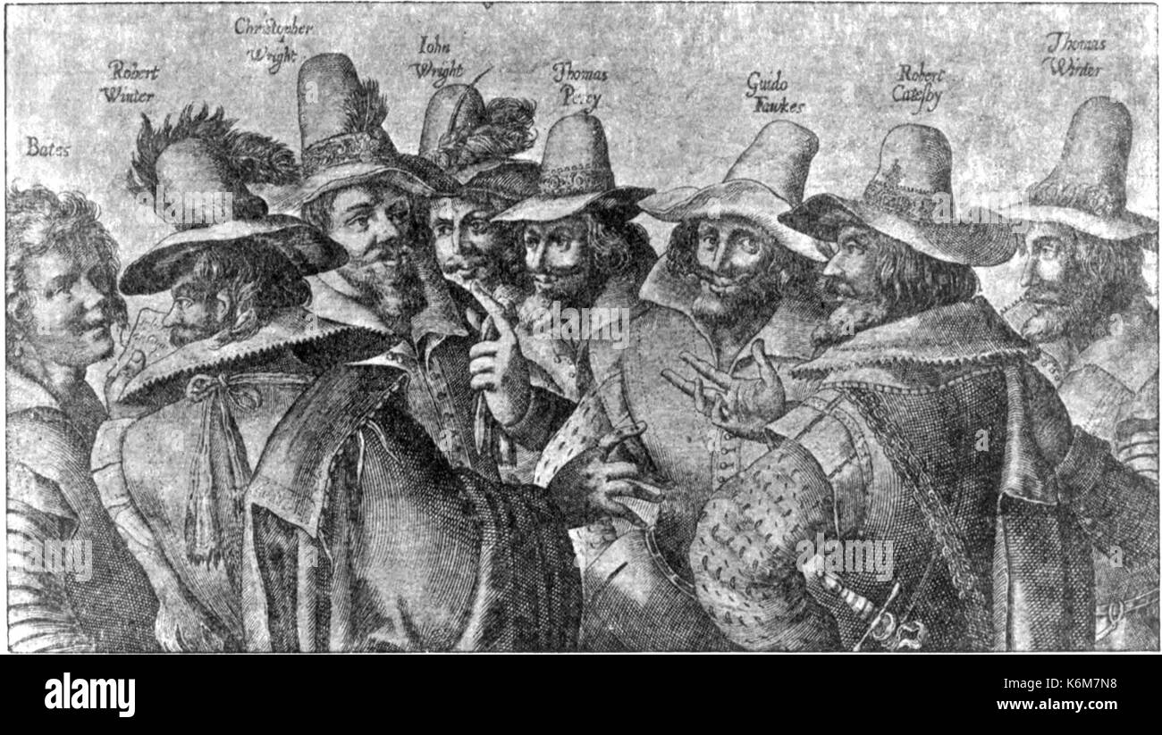 Conspiratorspg 19. Stockfoto