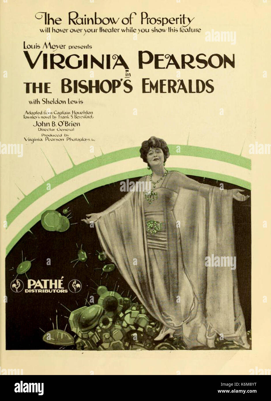 Virginia Pearson in des Bischofs Smaragde Stockfoto