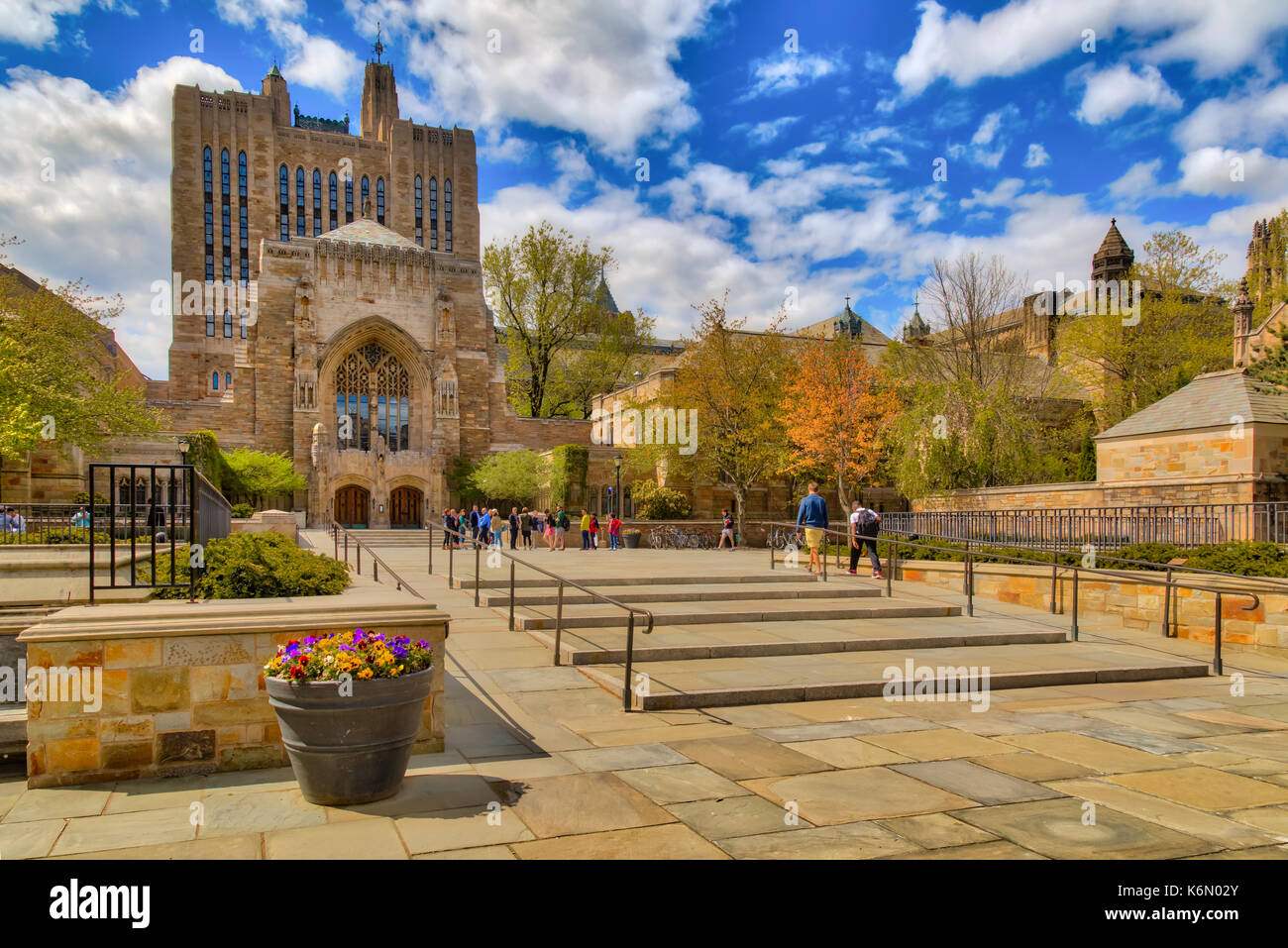 Sterling Library an der Yale University in New Haven, CT. Stockfoto