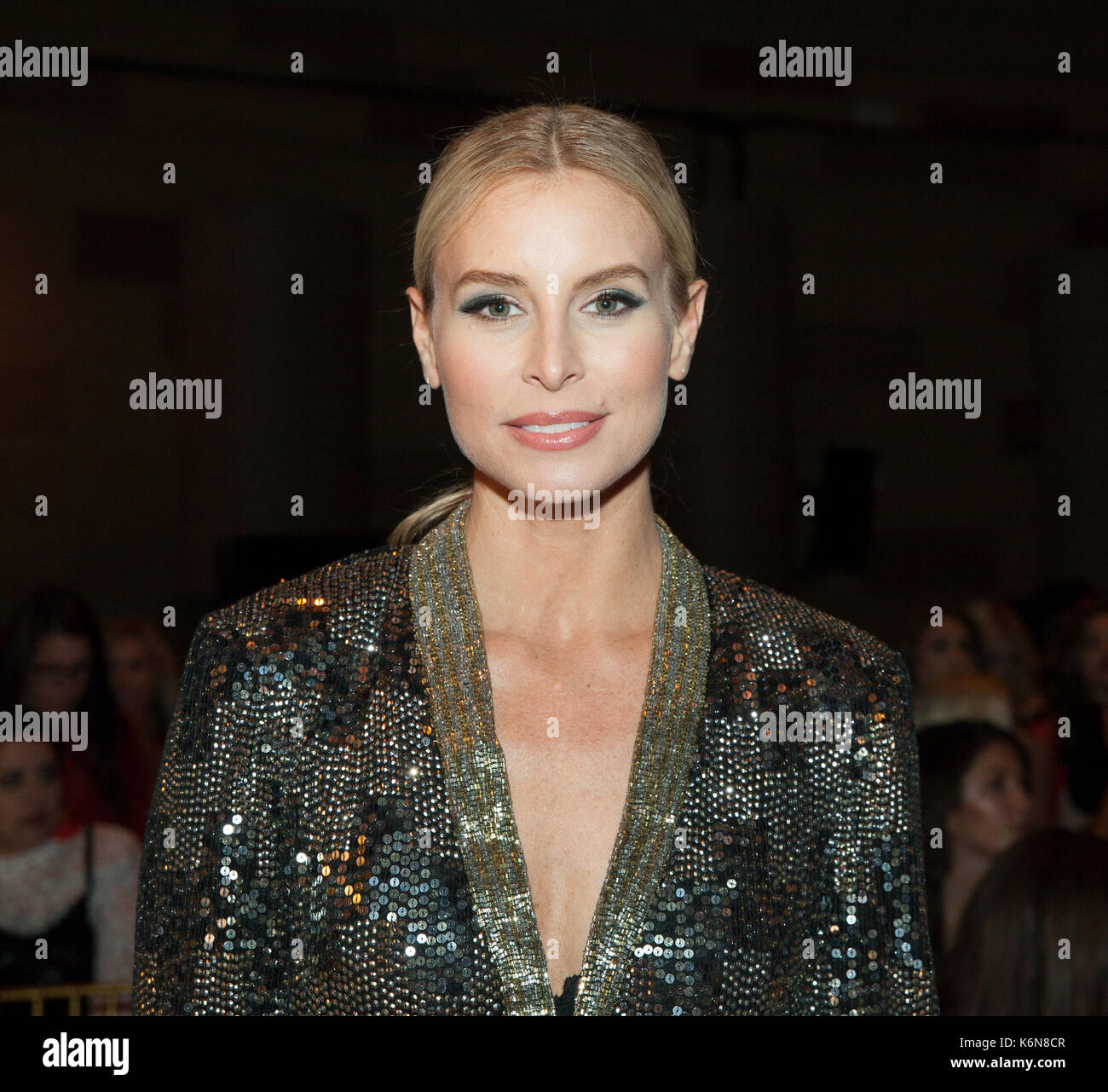 New York, NY, USA - 12. September 2017: Niki Taylor besucht Sherri Hill Runway Show im New York Fashion Week Frühjahr/Sommer 2018 Gotham Hall Stockfoto
