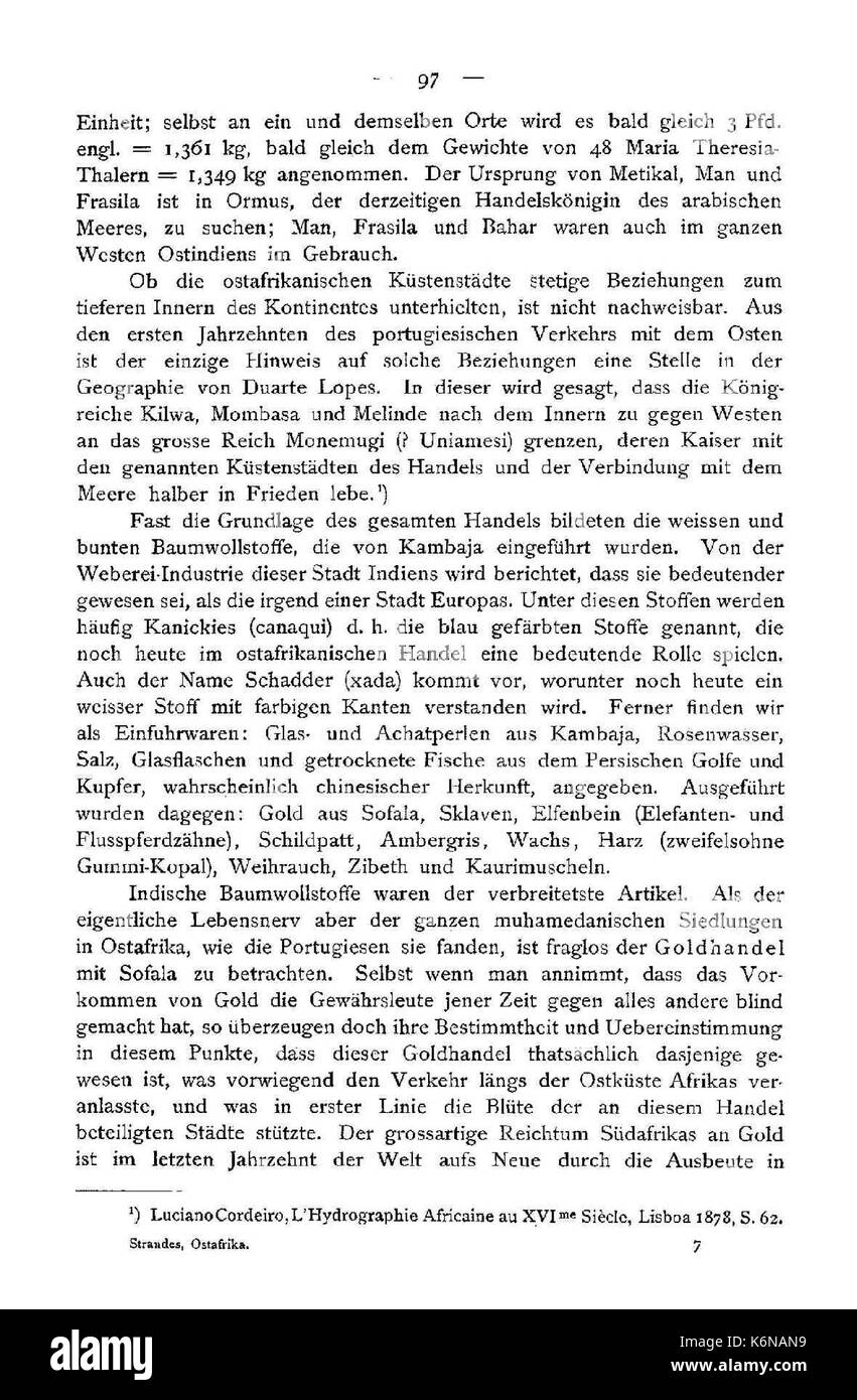 Sterben Portugiesenzeit (Strandes) 113 Stockfoto