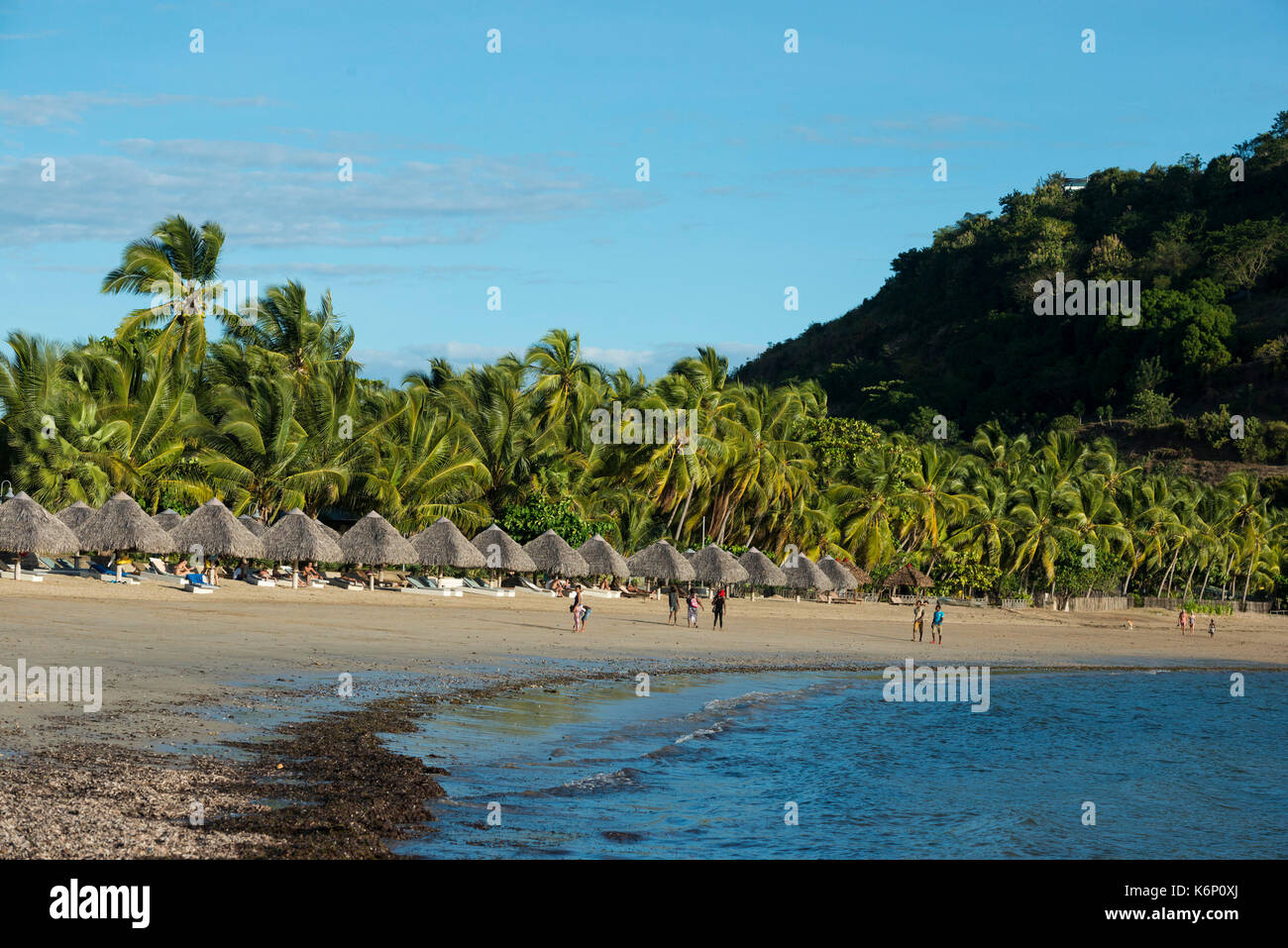 Beach Resort, Nosy Be Madagaskar Stockfoto